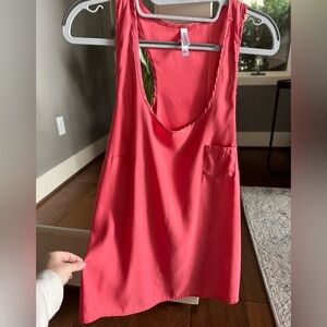 Xhilaration Coral Sleeveless racerback Blouse